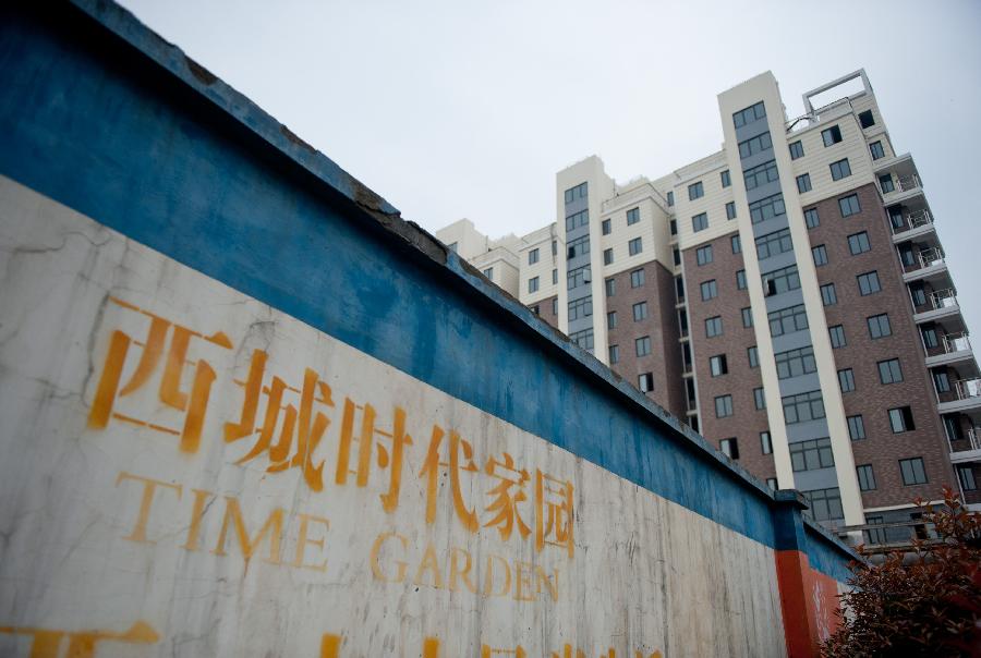 西城時代的業主住進了尚未交房的樓棟內